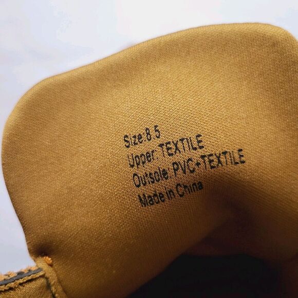 Olivia Miller Ariel Womens 8.5 Combat Boots Leopard Print Faux Suede- Fur Brown - Picture 4 of 14